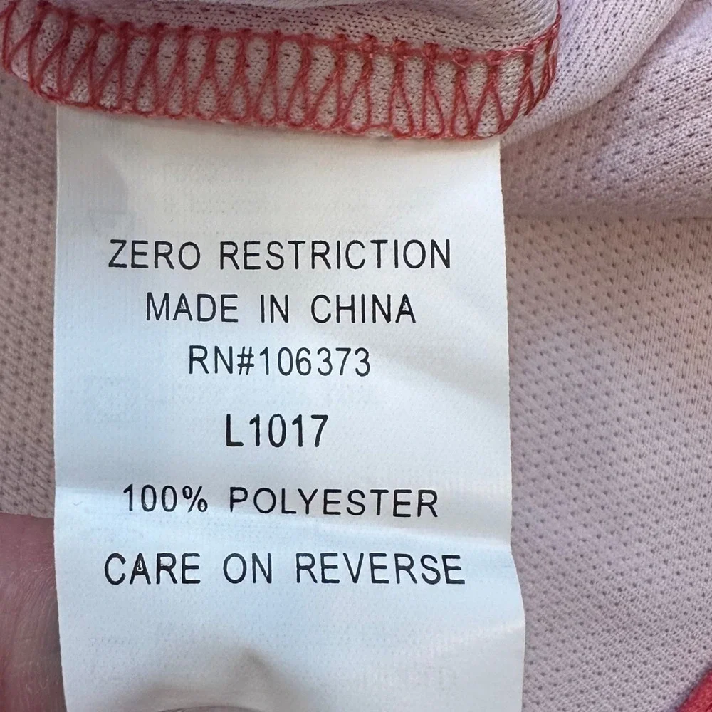 New Zero Restriction Z425 1/4 Zip Vest Mens‎ Medium L1017 PGA Golf Performance